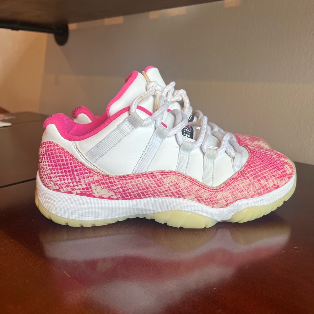 Jordan 11 Retro Low “Pink Snakeskin”